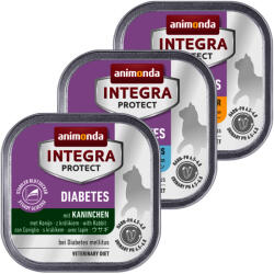 Animonda Integra Protect Diabetes Tálkás Eledel Macskáknak 100 gr - Pulykaszív
