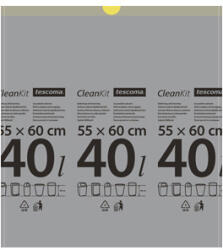 Tescoma Clean Kit Összehúzható Szemeteszsák 40 L, 15 db