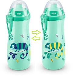 Nuk Чаша NUK - Sports Cup с клапа, 450 ml, 24+ месеца, Chameleon, зелена (10255577-Зелен)