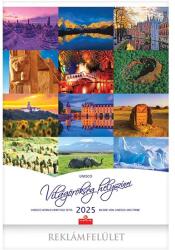 CSG Falinaptár CSG 400x580mm álló Világörökség helyszínei 2026. FN 096 (FN 096)