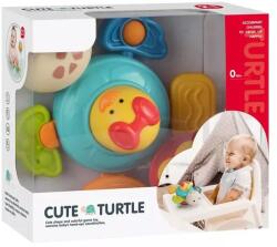 Manyuk Toys Jucărie de baie broască țestoasă cu ventuze și sunet - 15 cm (6076)