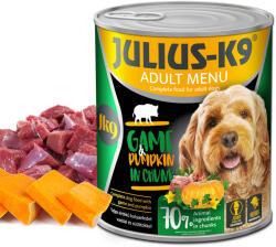 Julius-K9 Julius K9 Konzerv Vad és Sütőtök - 800 gr