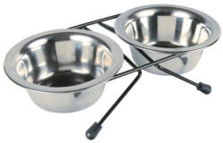 TRIXIE 24833 Fémtál Szett 2 Db-Os 1, 8 L-Es Állványos