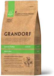 Grandorf Lamb and Brown Rice Adult Mini 1 Kg Száraz Kutyatáp