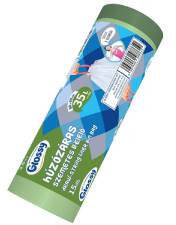 Glossy Szemeteszsák Húzózáras Illatos 40L 10 Darab