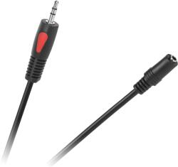 Cabletech Hosszabbító kábel Jack 3.5mm Eco-line fekete (KPO4006-5-0)