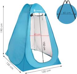 SPRINGOS PT025 FELUGRÓ SATR 120 x 120 x 190 cm (PT025)