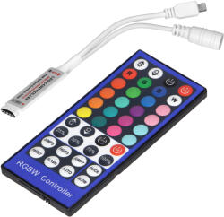  Vezeték nélküli RGBW LED szalagvezérlő 40 gombbal (AD-T6500/P40)