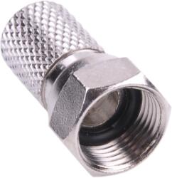 Cabletech F csatlakozó 7, 2mm + gumiszalag (WTY0501-1)