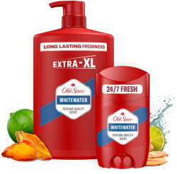 Old Spice Whitewater tusfürdő (1000 ml) + Old Spice Whitewater stift