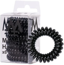 Magic Hair Ties hajgumi Fekete (6 db)