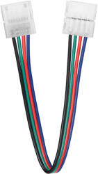  Kétoldalas RGB LED csatlakozó 10mm kábellel (AD-T6499/Z-Z/RGB)