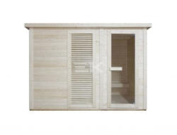 Sanotechnik VAASA kültéri finn szauna, négy-hatszemélyes (F30310) - ekereskedohaz