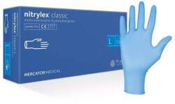 Mercator Medical Basic Kesztyű Kék "L" Púdermentes 100 db