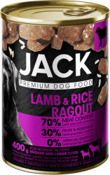 Jack Kutya Konzerv Ragu Bárány-Rizs 400 g