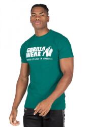 Gorilla Wear - Classic T-shirt - Klasszikus Póló - Kékeszöld
