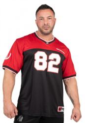 Gorilla Wear - Trenton Football Jersey - Férfi Póló - Fekete/piros