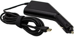 Laptophardware Univerzális USB-C Autós laptop töltő 20V 3, 25A 65W (Type-C) szivargyújtós töltő