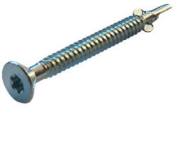  Szárnyas önfúró (plató) csavar Tor x , horganyzott 4, 8 x 38 mm (001-004-018-016)