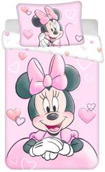 Jerry Fabrics Lenjerie de pat pentru copii din bumbac pentru pătuț 100x135 cm Minnie - Jerry Fabrics Lenjerie de pat
