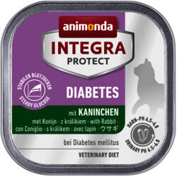 Animonda Integra Protect Diabetes Tálkás Eledel Macskáknak 100 gr - Nyúl