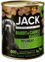 Jack kutya konzerv ragu nyúl-répa 800g - petguru