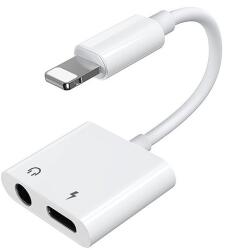 JOYROOM adapter Lightning / 3, 5 mm-es mini jack fehér (S-Y104)