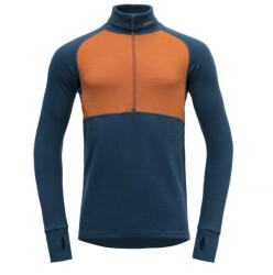 Devold Expedition Man Zip Neck férfi garbó XXL / kék/narancs