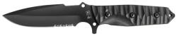 TB outdoor Maraudeur Survival Knife G10 Serrated kés fekete