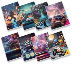 Pigna Füzet Pigna Electronic games A/4 tűzött 42 lapos vonalas margós