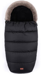 Petite & Mars Comfy 4in1 Bundazsák Forever Black - Meleg, Szél- és Vízálló Univerzális Kiegészítő Babakocsiba és Autósülésbe
