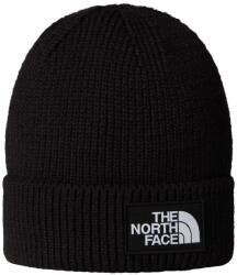 The North Face Tnf Logo Box Cuffed Beanie férfi sapka fekete