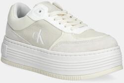 Calvin Klein sportcipő BOLD FLATF LOW MIX MG MEDIA bézs, YW0YW01638 - bézs Női 40