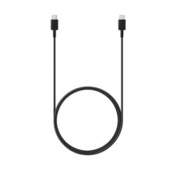 Samsung EP-DX310JBE adatkábel, töltőkábel gyári, fekete (3A, TypeC-TypeC, 1, 8m)