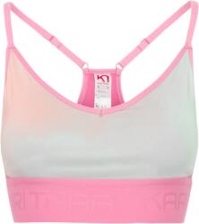 Kari Traa Var Printed sport melltartó Melltartóe: S / világosrózsaszín