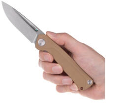 ANV Z200 BB, Stonewash/Plain Edge, G10 zsebkés bézs