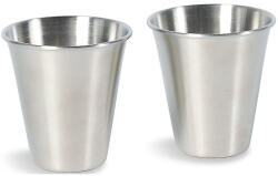 TATONKA Shot Cup Set rozsdamentes felespohár ezüst