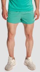 GymBeam Pantaloni scurți de alergare pentru bărbați 2in1 Pulse X Green XXL