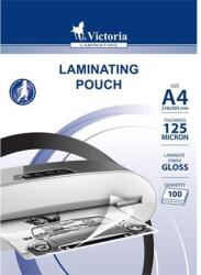 Victoria Meleglamináló fólia, 125mikron, A4, fényes, VICTORIA, 100db/cs (627310) - nyomtassingyen