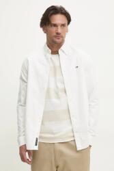 Tommy Hilfiger pamut ing férfi, legombolt galléros, fehér, regular, DM0DM21298 - fehér XL