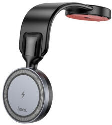 hoco. Hw29 Totem Mágneses Wireless (magsafe Kompatibilis) öntapadós Autós Telefontartó Grafit