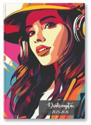 TopTimer Diáknaptár 2025/2026 tanév B6 heti Toptimer Girl (NKDTF25)