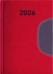 Dayliner Naptár tervező B6 heti Dayliner Memphis piros-szürke (2026) (NMB6PSZU)