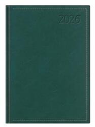 TopTimer Naptár tervező B6 napi Toptimer Traditional zöld (2026) (NKT022ZU)