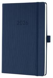 Sigel Naptár A5 heti 2026 kemény borító Sigel Conceptum éjkék (SIC2662)