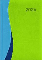 Dayliner Naptár tervező A5 heti Dayliner Dubai kék-zöld (2026) (NDA5HKZU)