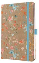Sigel Naptár A5 heti 2026 kemény borító Sigel Jolie Green Floral Serenity (SIJ6807)
