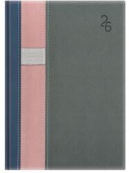 TopTimer Naptár tervező B5 heti Toptimer Vario kék-rózsaszín-szürke (2026) (NKV011KRSZU)
