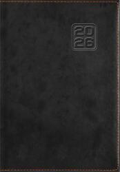 Dayliner Naptár tervező B6 heti Dayliner Square fekete (2026) (NSQB6FKU)