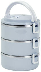 MagicHome ételhordó 3 részes 1, 5 L, kék (801635)